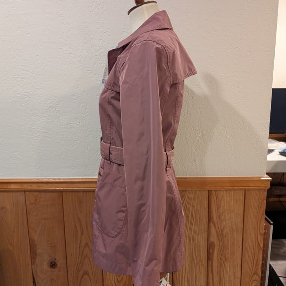 Barbour Women's Mauve Belted Jacket - Picture 5 of 6